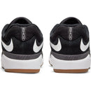Black/White Ishod Wair Nike SB Skateboarding Shoe Back