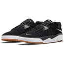 Black/White Ishod Wair Nike SB Skateboarding Shoe Front