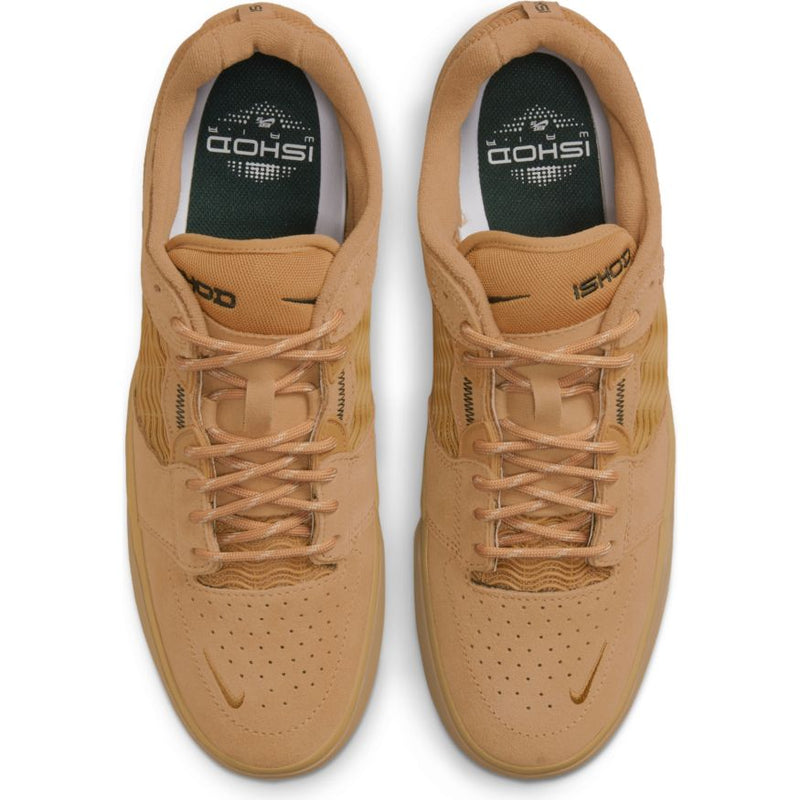 Wheat Ishod Wair Nike SB Pro Skateboard Shoe Top