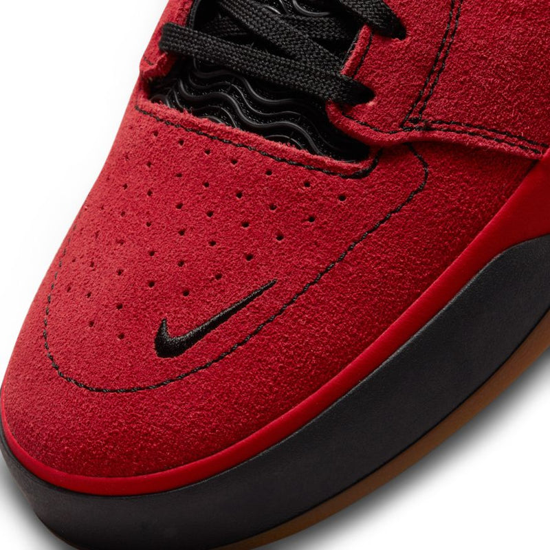 Varsity Red Ishod Wair Nike SB Skateboarding Shoe Detail