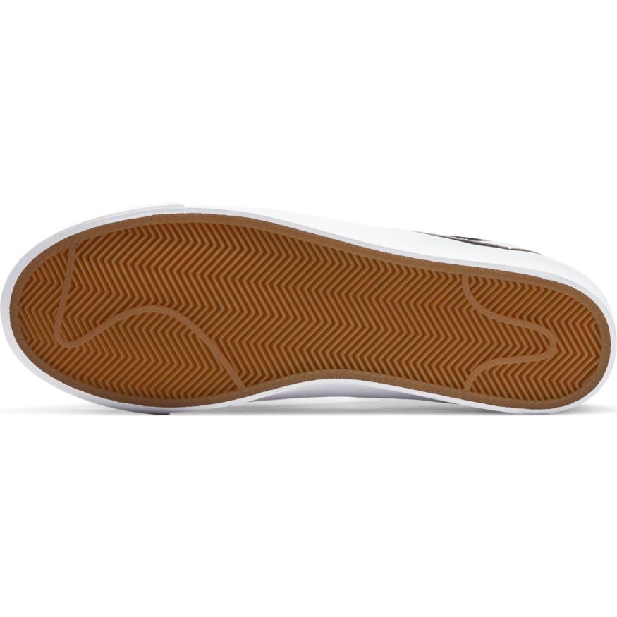 Black Grant Taylor Pro Blazer Low Nike SB Skateboarding Shoe Bottom
