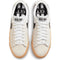 White/Black Grant Taylor Nike SB Blazer Low Skateboard Shoe Top