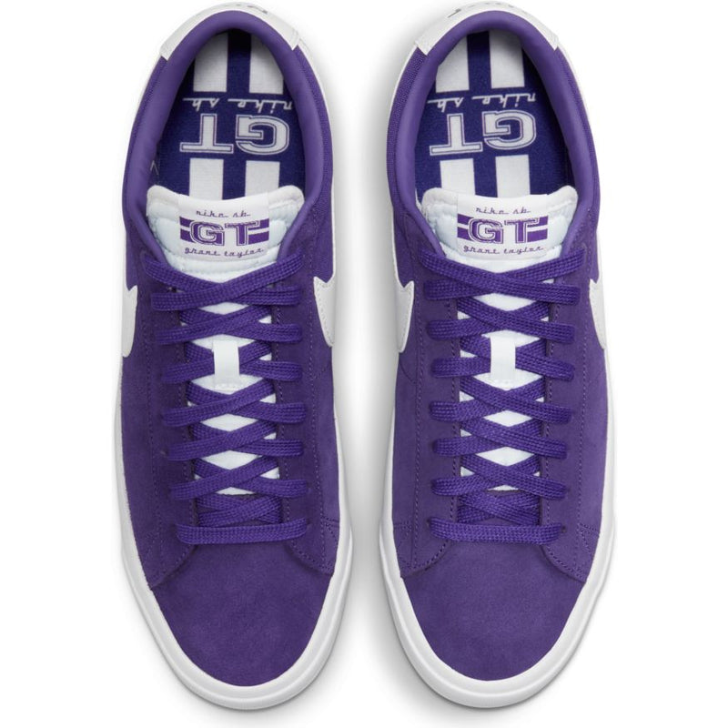 Court Purple GT Blazer Low Nike SB Skateboarding Shoe Top