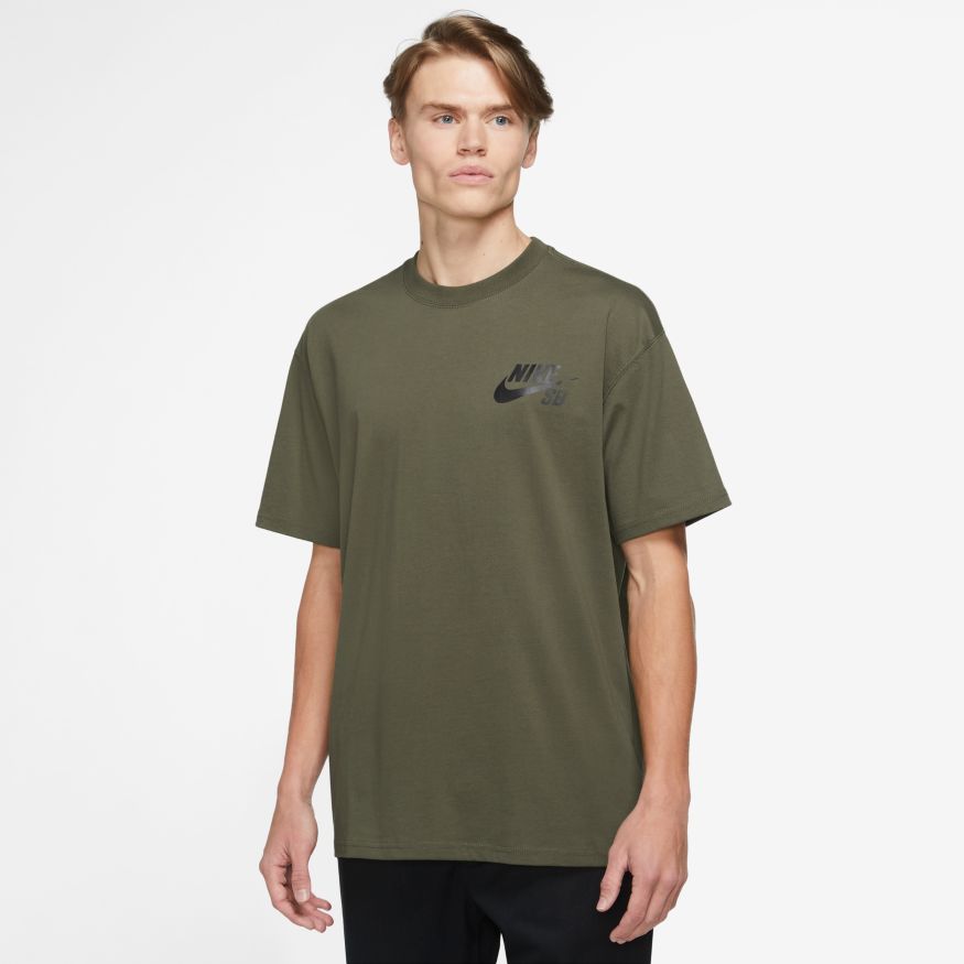 Olive Nike SB Logo T-Shirt