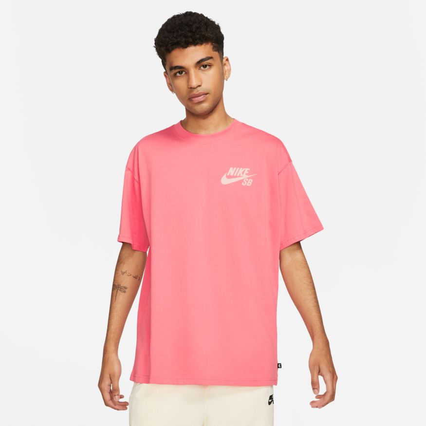 Pink Salt Nike SB Logo Skate T-Shirt