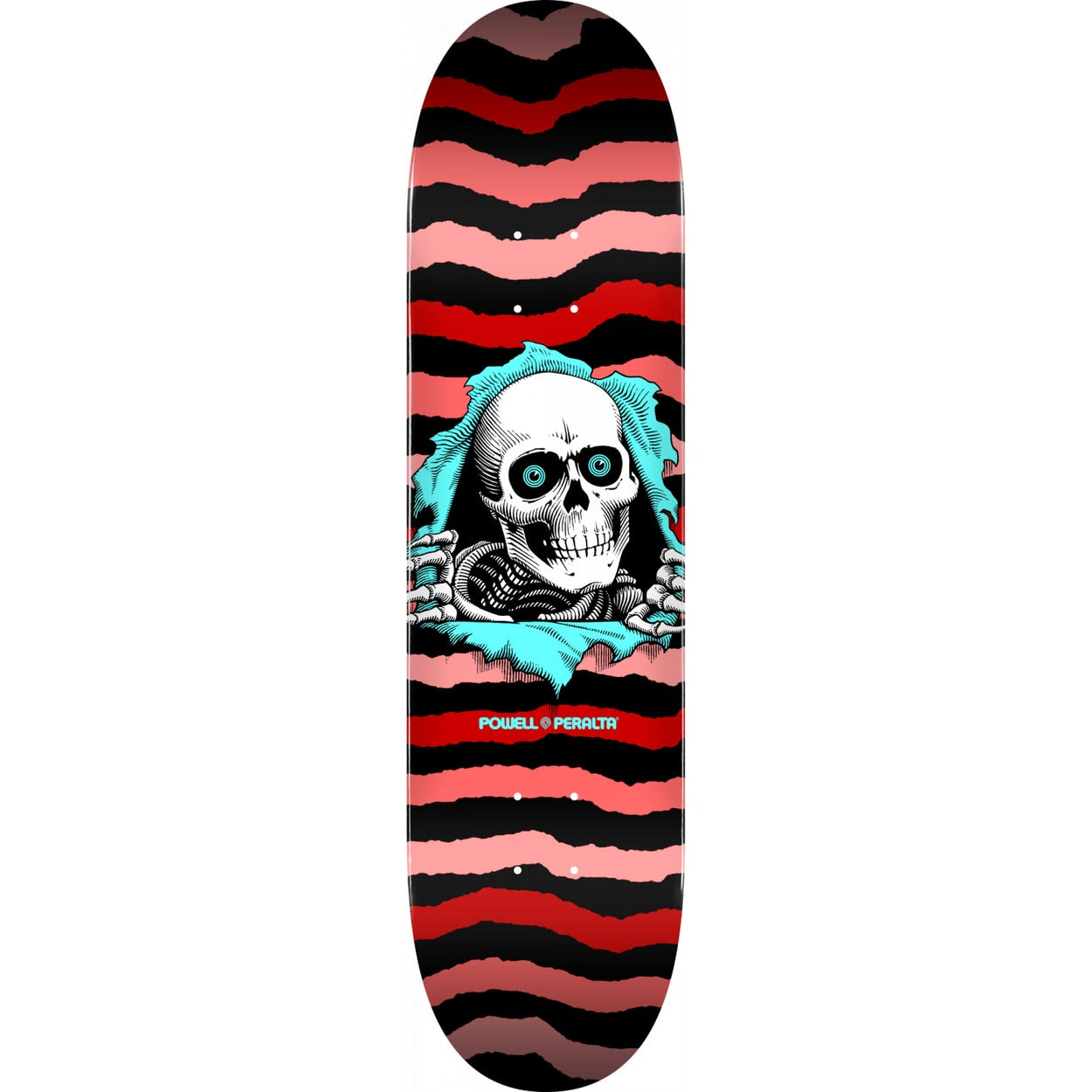 Powell Peralta Ripper Skateboard Deck - Red(Shape 247)