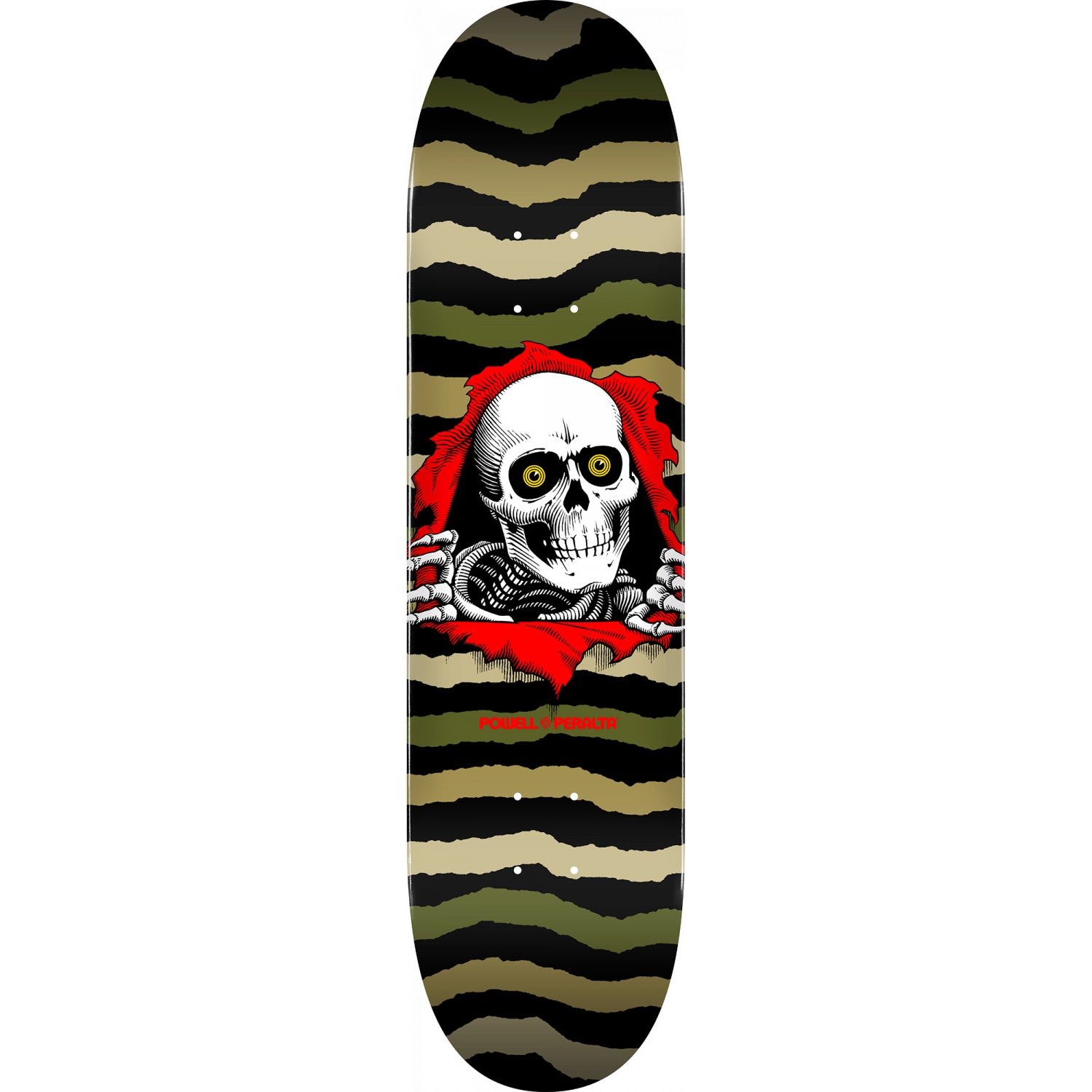 242 Shape 8.0" Olive Powell Peralta Ripper Skateboard Deck