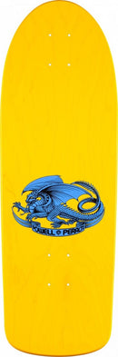 Powell Peralta OG Ripper Old School Shape Reissue Skateboard Deck - Yellow/Black