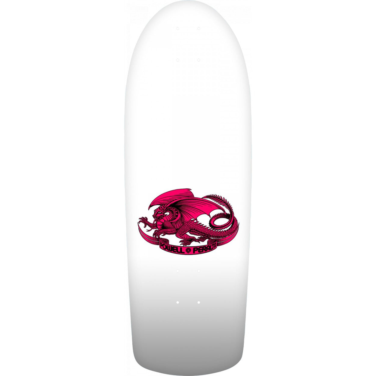 Powell Peralta OG Ripper Skateboard Deck - White/Turquoise