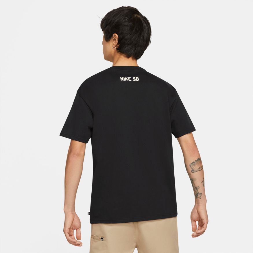 Black Llama Nike Sb T-Shirt Back