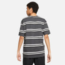 Dark Smoke Grey Striped Nike SB T-Shirt Back