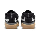 Black/Gum Ishod Wair Premium Nike SB Skateboarding Shoe Back