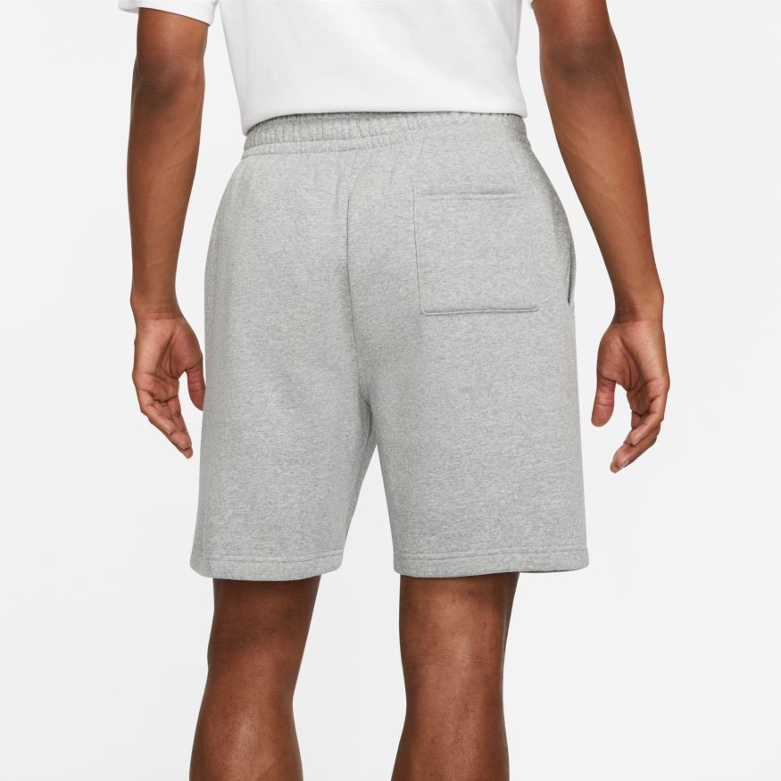 Dark Grey Heather Graphic Fleece Nike SB Shorts Back