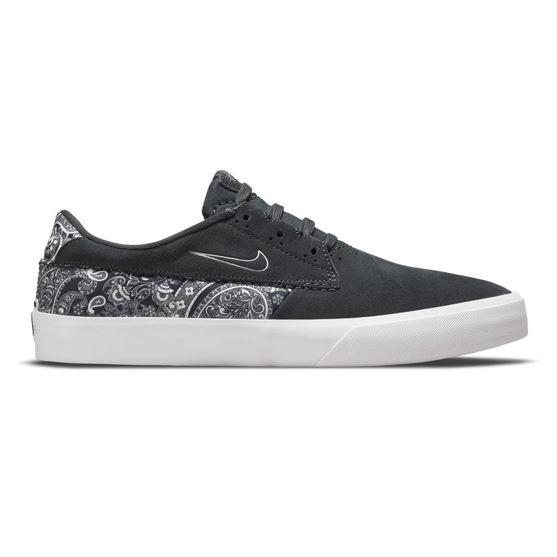 Dark Grey Paisley Shane O'Neill Premium Nike SB Skateboarding Shoe