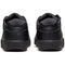 Black Leather Force 58 Nike Sb Skateboarding Shoe Back