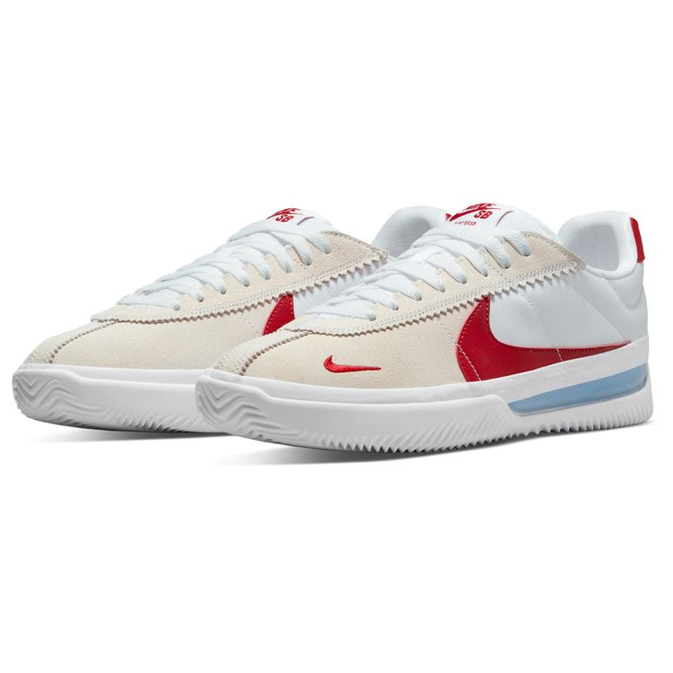 Nike SB BRSB Skateboard Shoe White Varsity Red Varsity Royal White