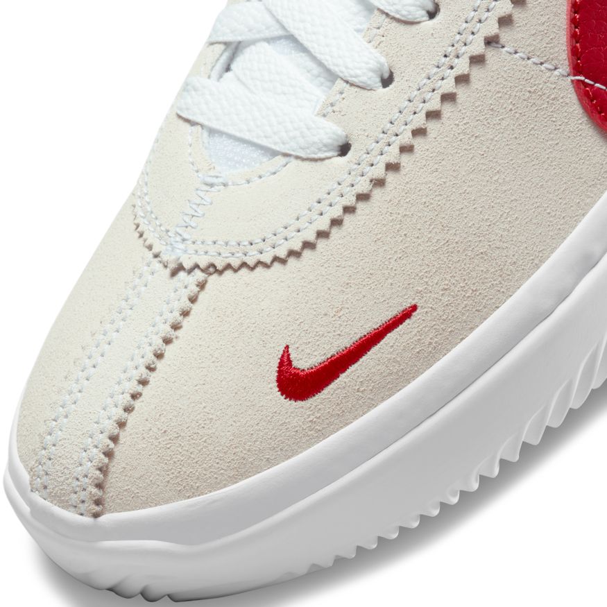 White/Varsity Red BRSB Nike SB Skateboard Shoe Detail