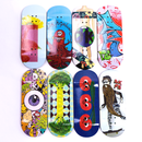 DK Single Assorted Real Wear Graphic Fingerboard Deck - Popsicle Shape