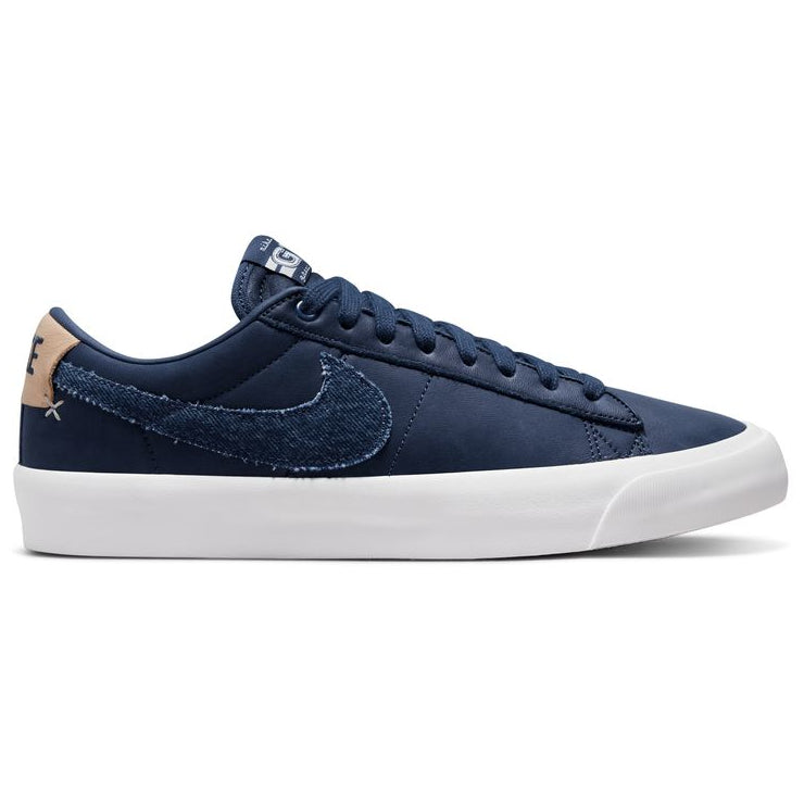 Midnight Navy GT Blazer Low Premium Nike SB Skate Shoe