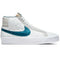Eric Koston White Nike SB Blazer Mid Skate Shoe