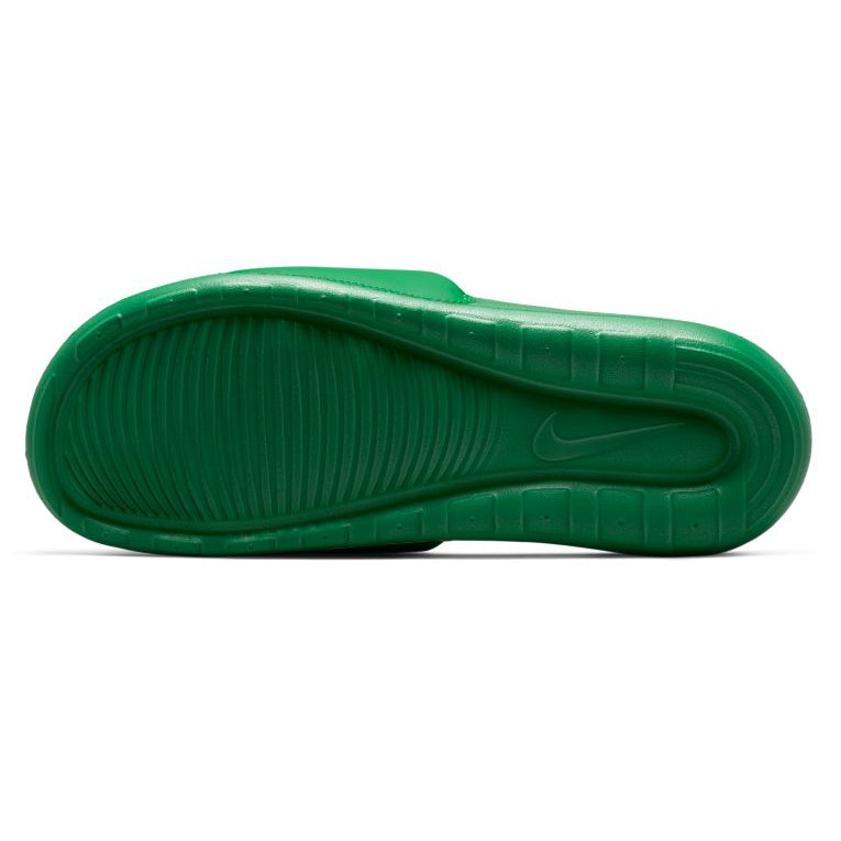 Lucky Green Victori Nike SB Slides Bottom