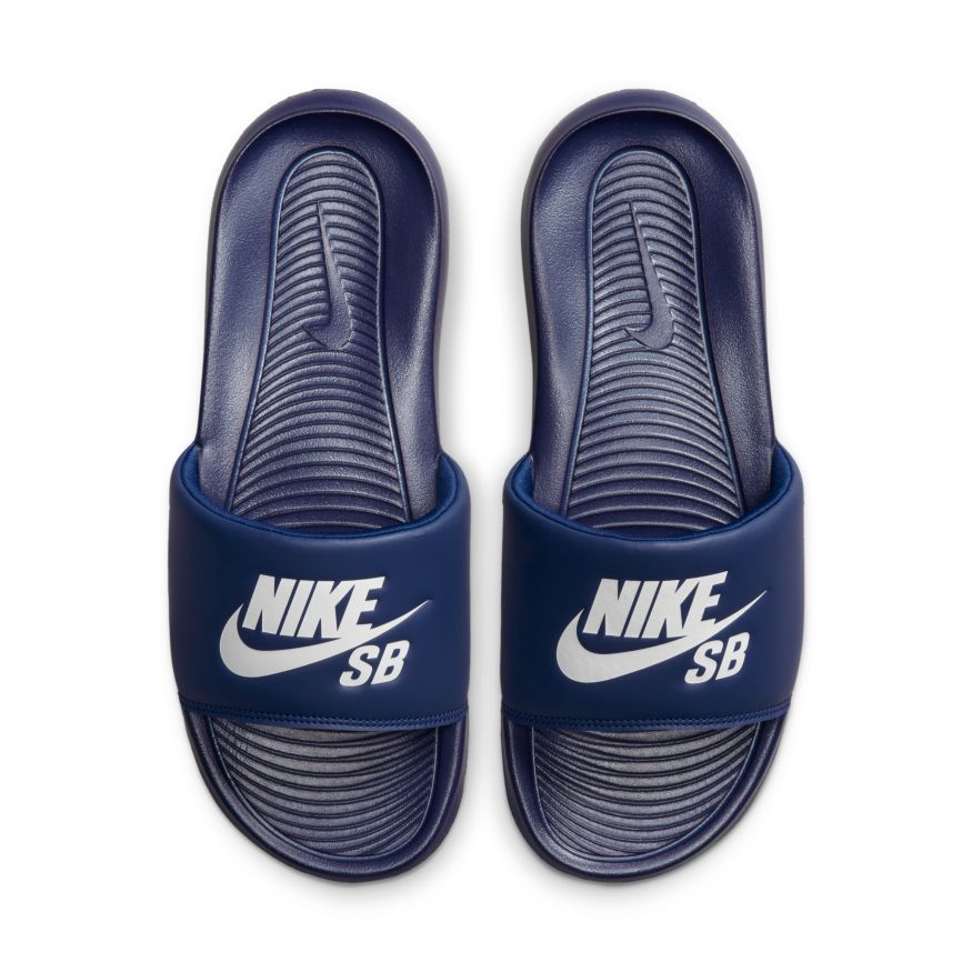 Deep Royal Blue Victori One Nike SB Slides Top