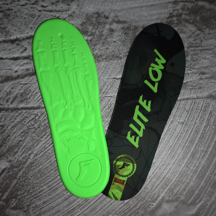 Low Profile Kingfoam Elite Footprint Skateboarding Insoles Bottom