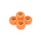 Orange 64D Dynamic Fingerboard Wheels