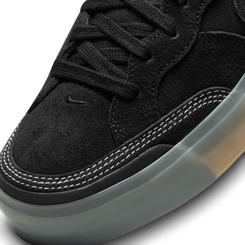 Nike SB Pogo Plus Premium Skateboard Shoe - Black/Black-Hyper Royal-Gum Light Brown