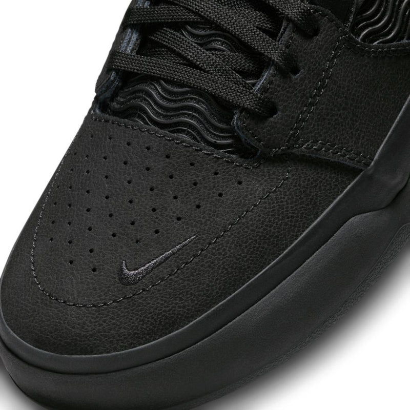 Black/Black Ishod Wair Premium Nike SB Skateboard Shoe Detail