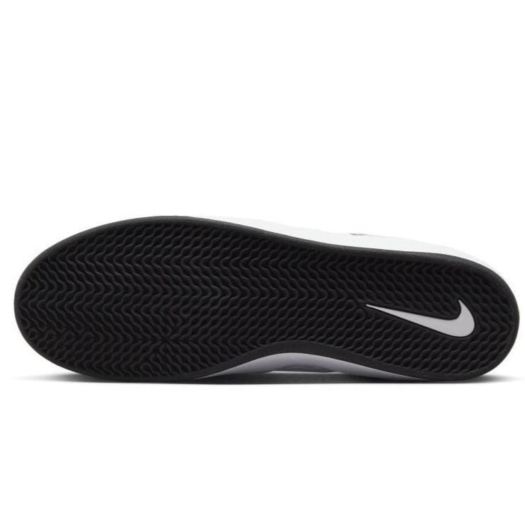 White/Black Premium Ishod Wair Nike SB Pro Skate Shoe Bottom