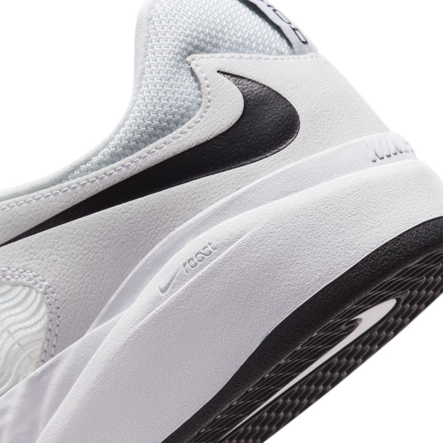 White/Black Premium Ishod Wair Nike SB Pro Skate Shoe Detail