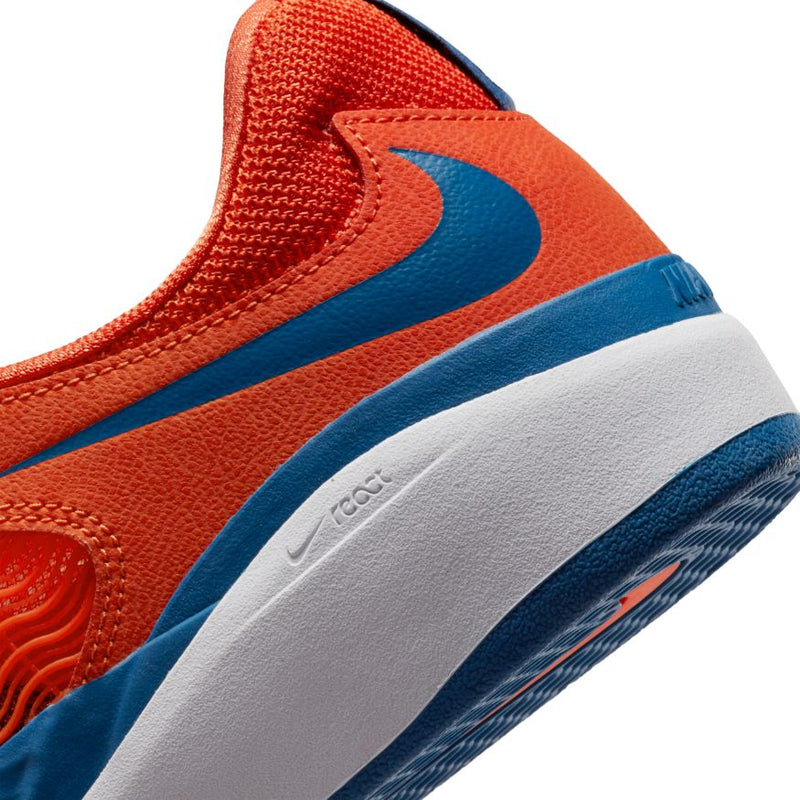 Orange Ishod Wair Premium Nike SB Pro Skate Shoe Detail
