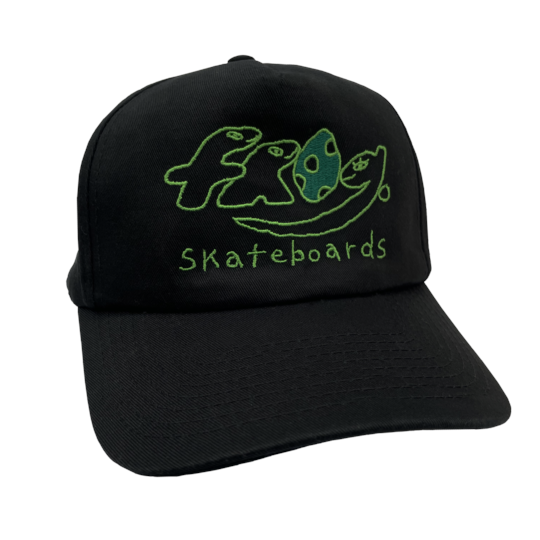 5-panel Dino Logo Frog Skateboards Hat