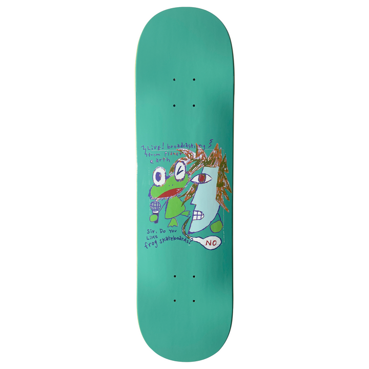 Do you like frog? Frog Skateboard Deck