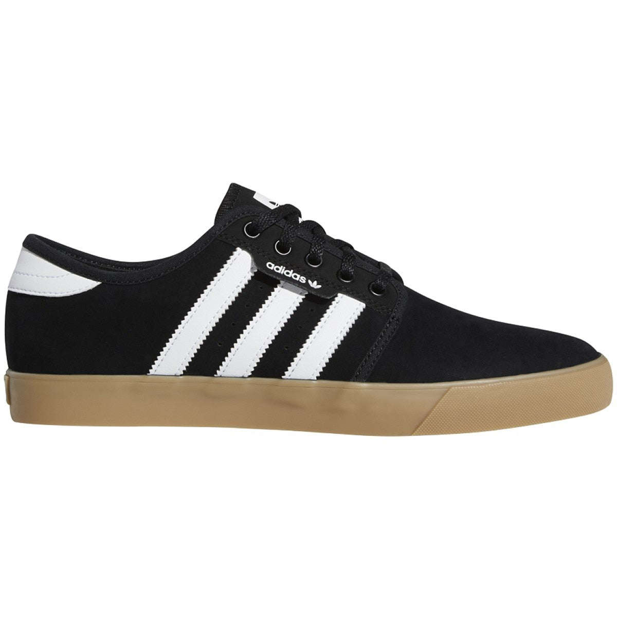Adidas Seeley Skate Shoe - Core Black/White/Gum