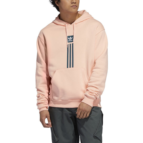 Toegeven ONWAAR steeg Adidas Solid Pillar Pullover Hoodie - Glow Pink/White/Viridian – Exodus  Ride Shop