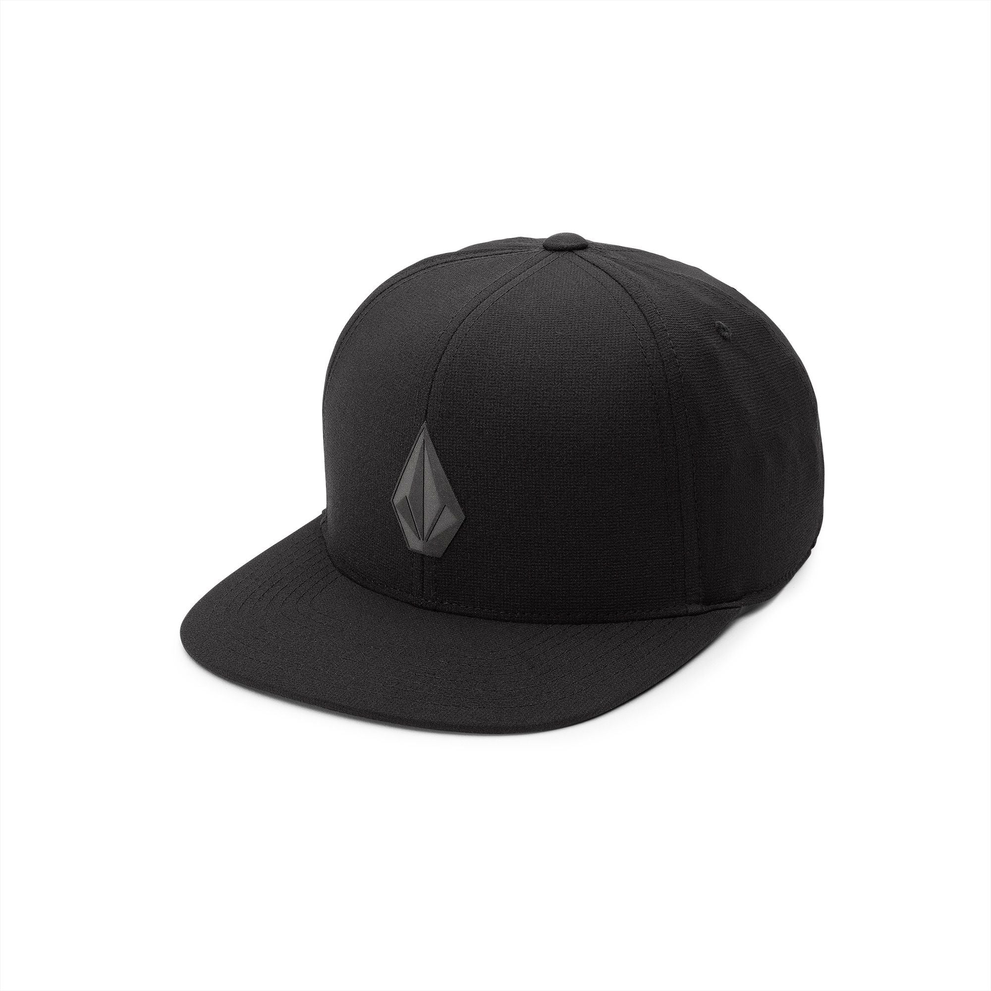 Black 110 Stone Tech Volcom Snapback Hat