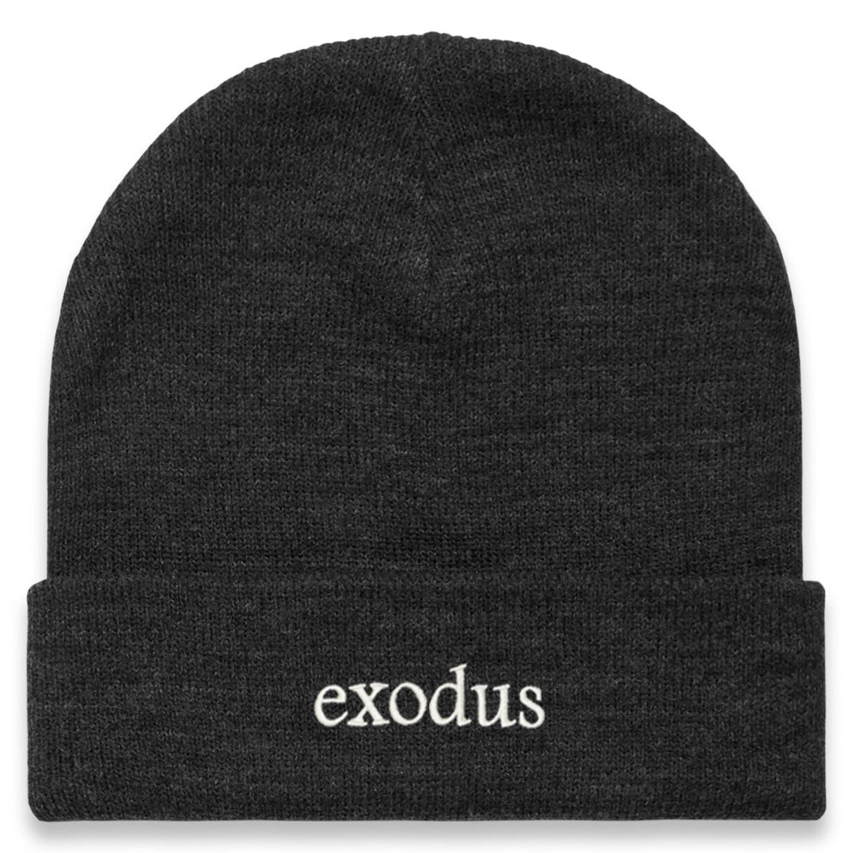 Exodus Clean Cuff Beanie - Asphalt