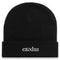 Exodus Clean Cuff Beanie - Black/White