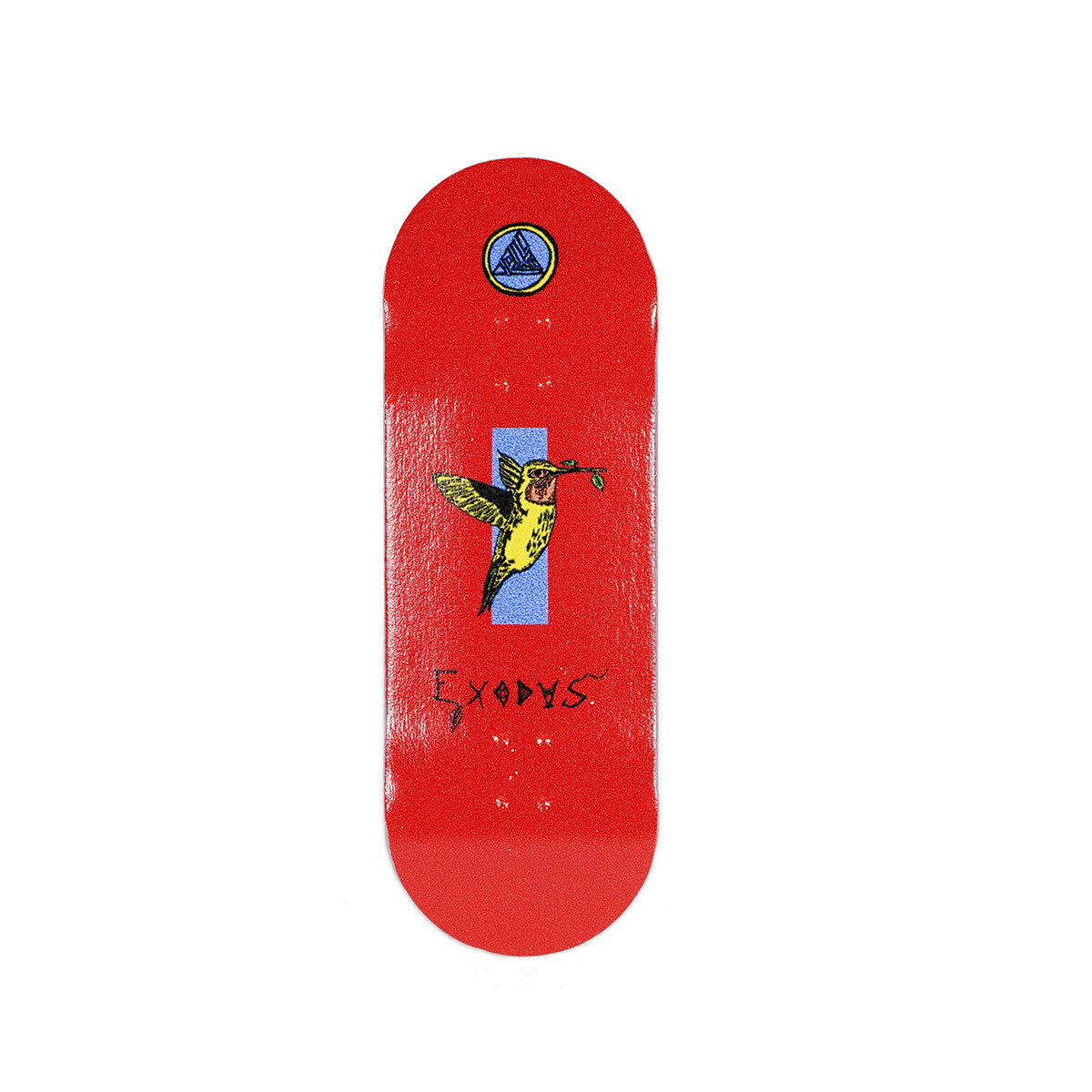 Red Anoixi Bird Exodus Fingerboard Deck