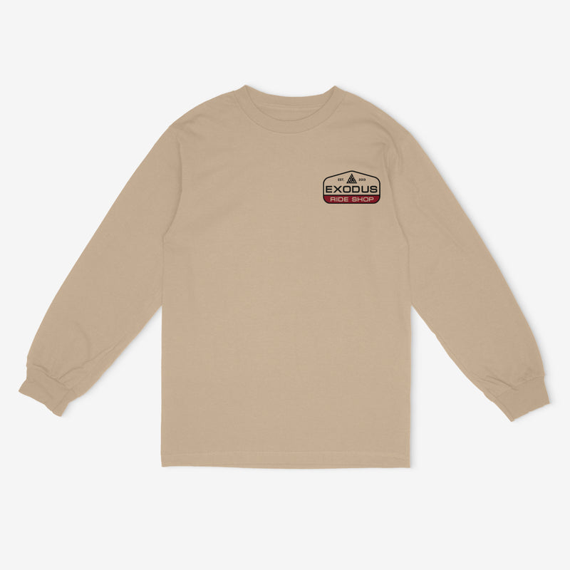 Sand Exodus Patch Tee Front