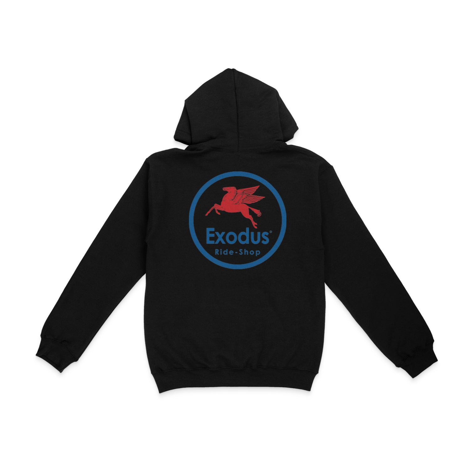 Exodus Midweight Pegasus Hoodie - Black