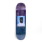 Purple/Blue Faded Stain Exodus Ski Mask Skateboard Deck