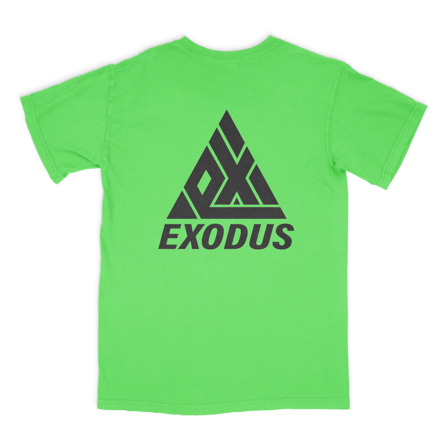 Exodus T1 Logo Tee Neon Green