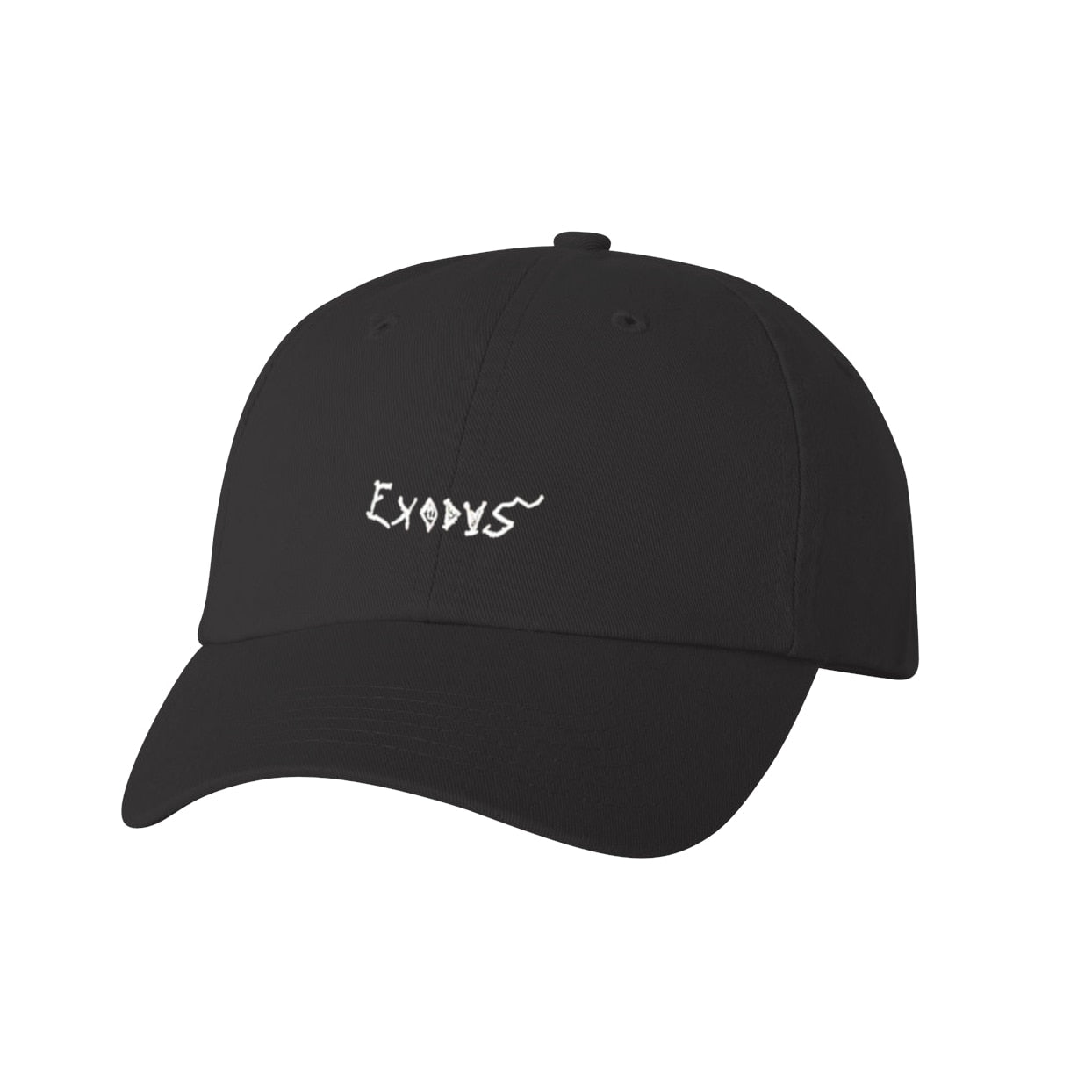Exodus Anoixi Adjustable Dad Hat - Black/White