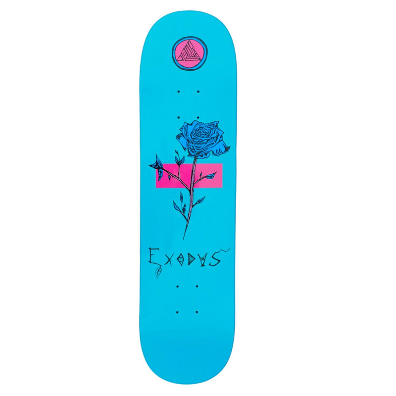Exodus Anoixi Rose Full Skateboard Deck - Teal