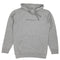 Exodus Offset Center Print Pullover Hoodie - Heather Grey