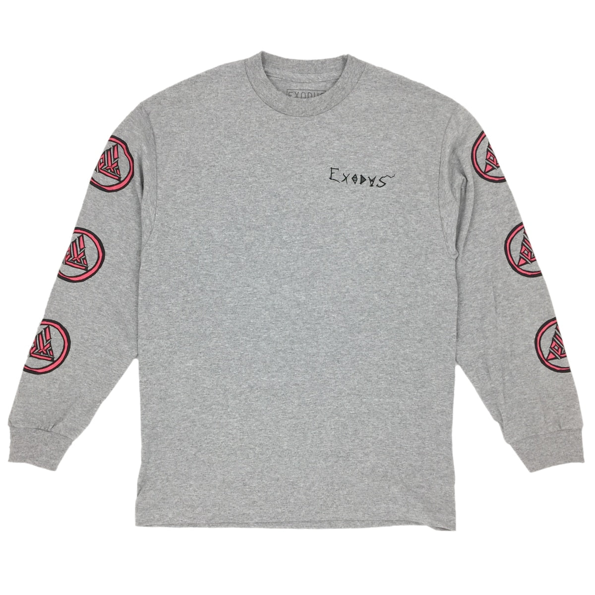 Exodus Rose Anoixi Long Sleeve Tee - Heather Grey