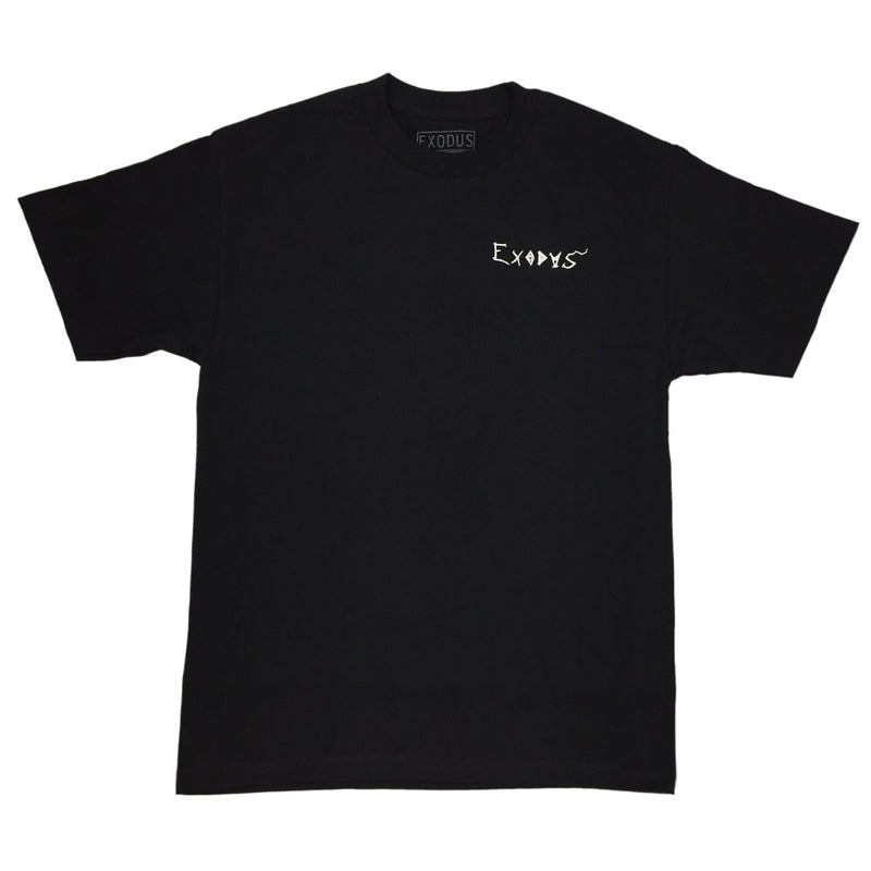 Exodus Rose Anoixi Tee -  Black